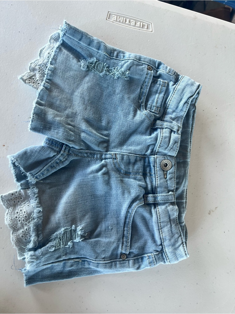Set of 5 Blue Denim Kids Shorts